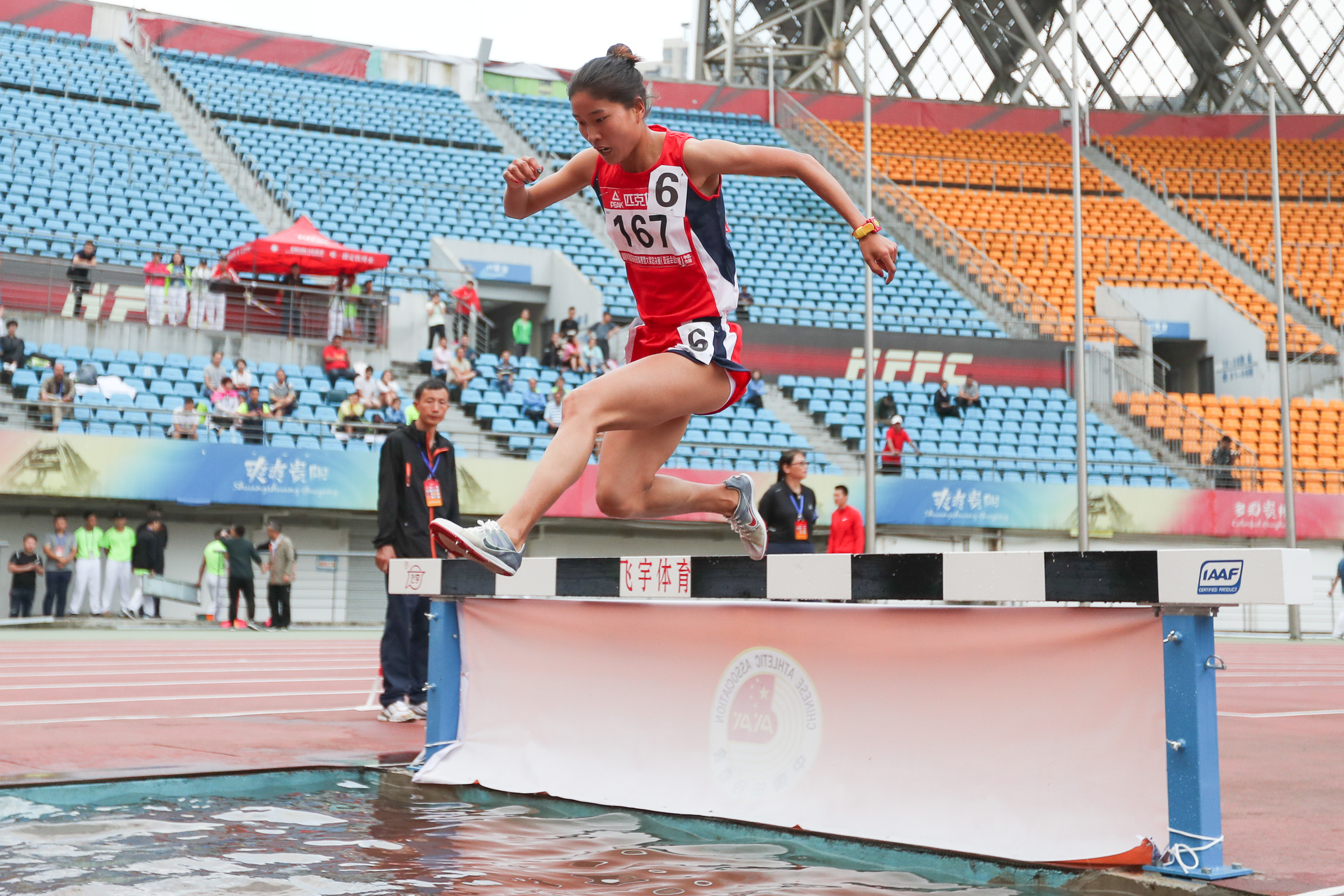 田径——2018全国田径冠军赛:女子3000米障碍赛况(6)