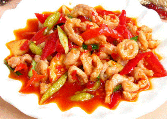 《汝姐独家菜谱》:苗族泡椒板筋,切板筋的时候要掌握好宽度