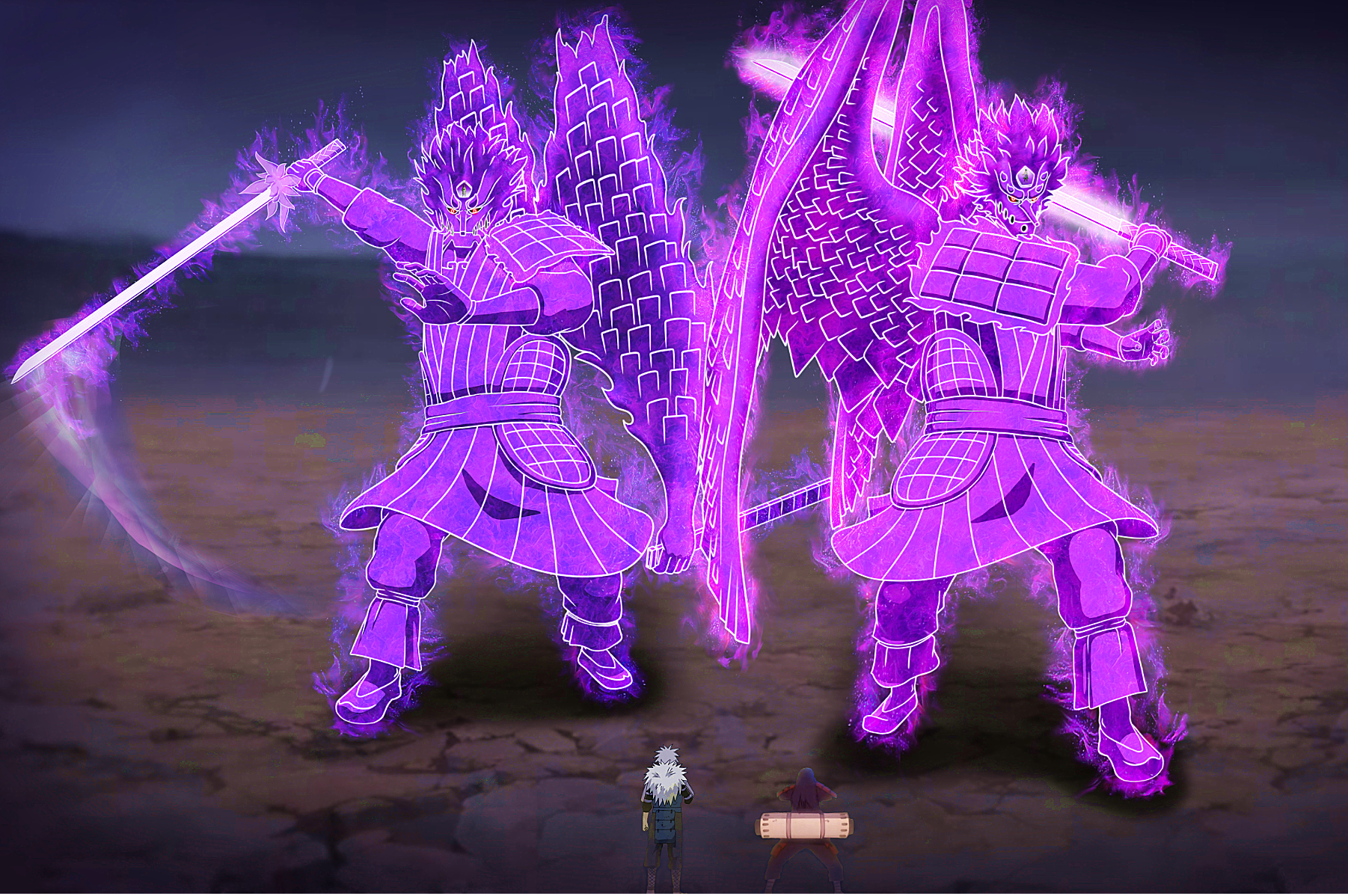 漫画中从未出现过的须佐能乎!羽衣的防御无人能破,富岳最为神秘