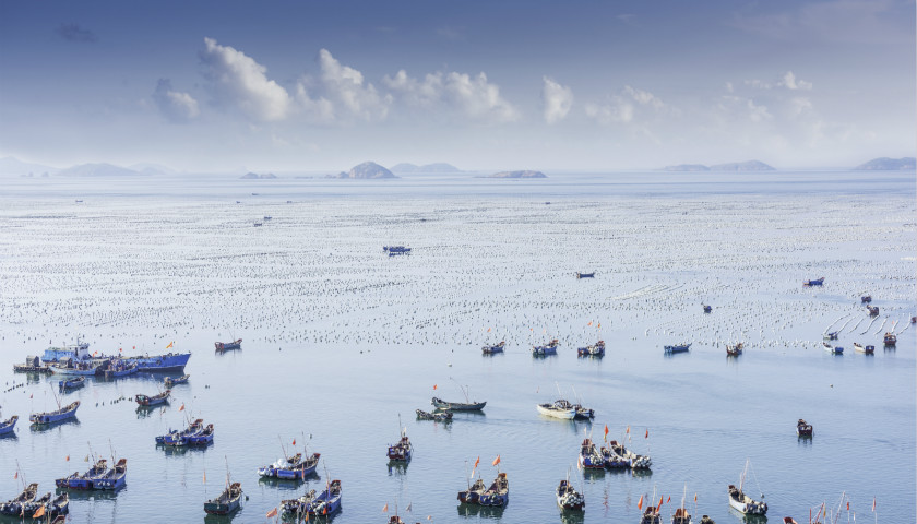 东海油轮爆炸沉没后舟山渔民照常出海打渔 养殖户担心油污带上岸