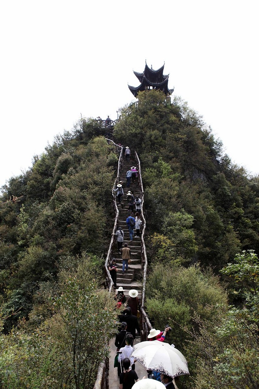 99 陕西·汉中  汉中天台山,自然风光与人文景观的完美交融,一处