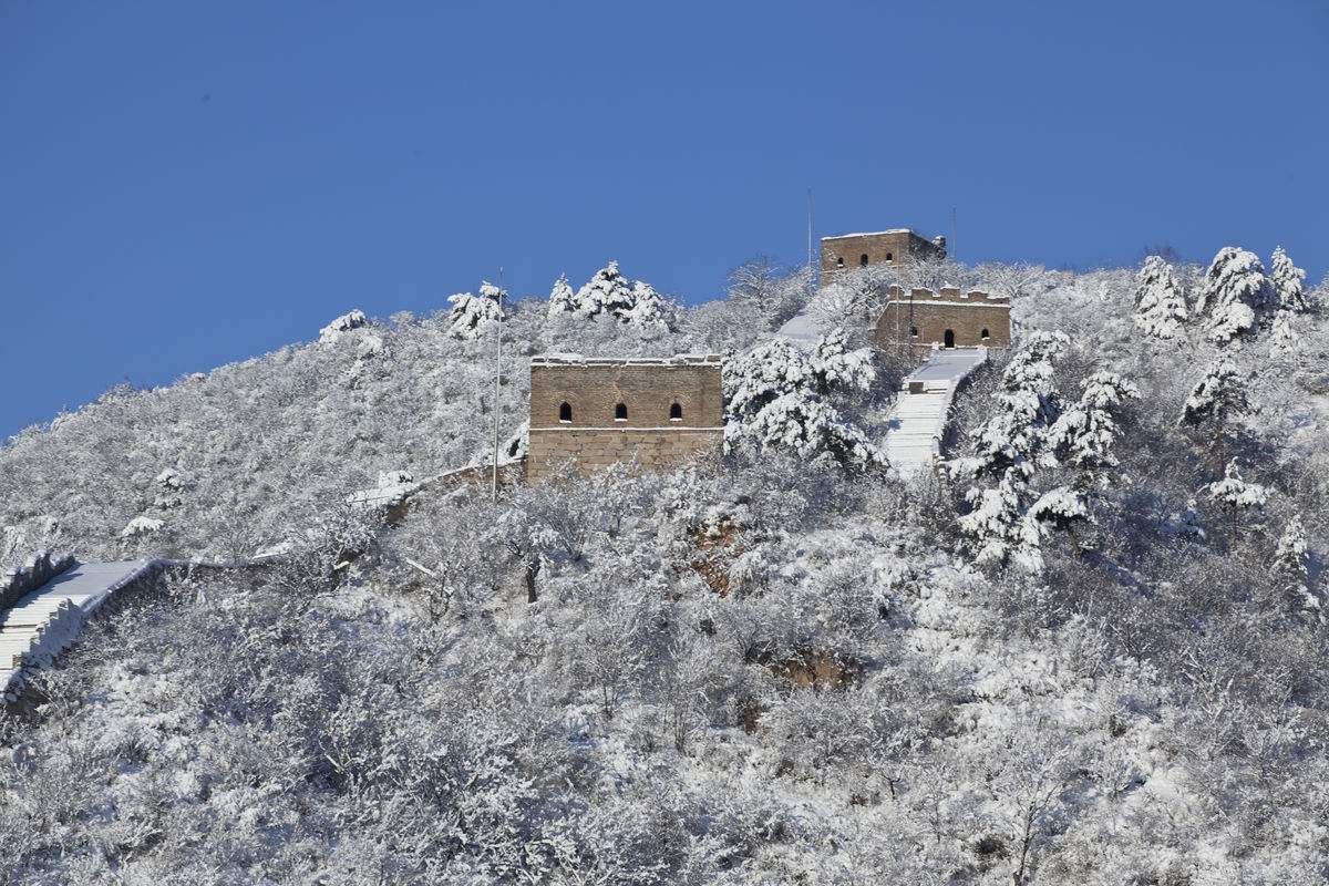 长城长城,漫天飞雪