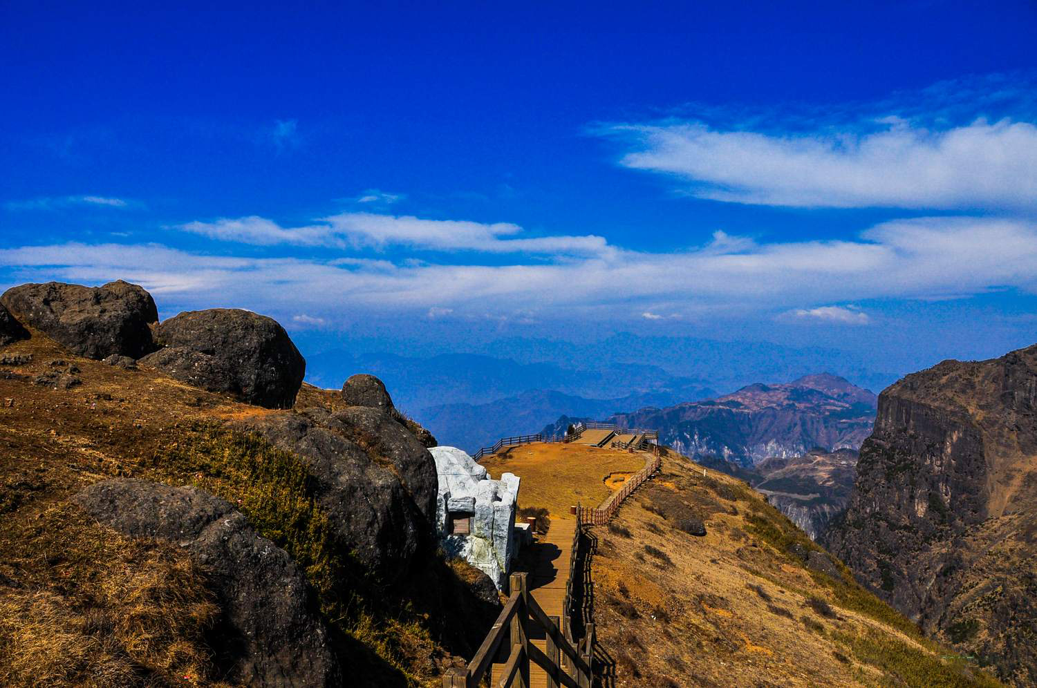 云南昭通大山包风景实拍