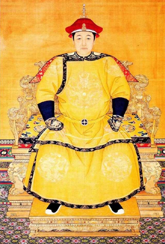 古代皇帝画像:由中国初唐时期画家所绘画,现藏波士顿