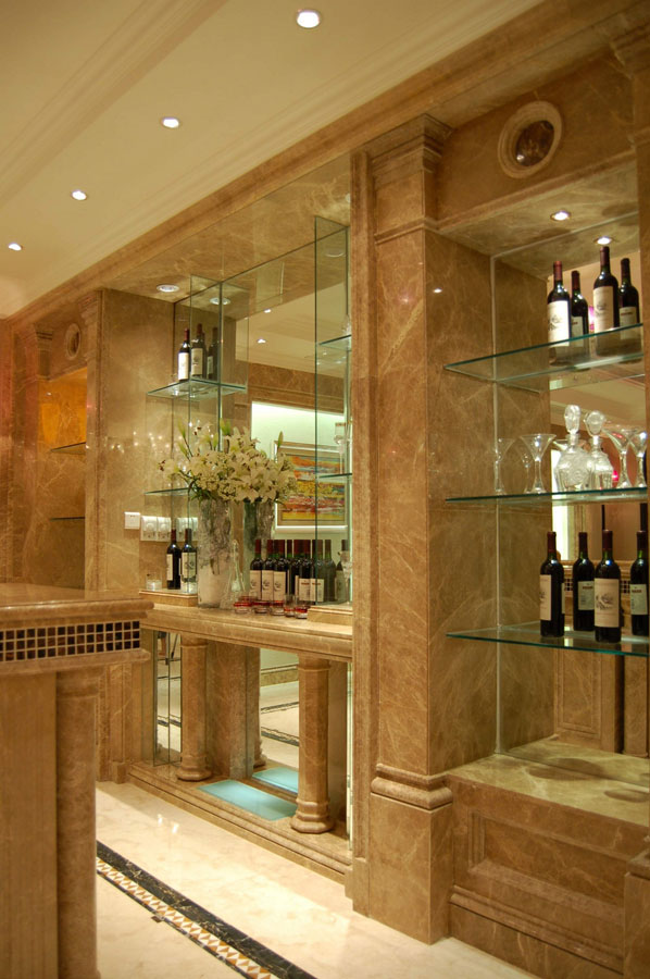 低奢温馨现代欧式风格别墅设计装潢案例图