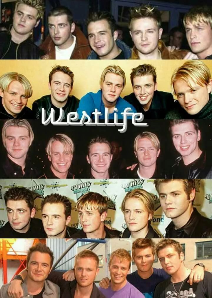 4 从1998出道至今,22年的时间,westlife从一个个帅气的年轻男孩,变成