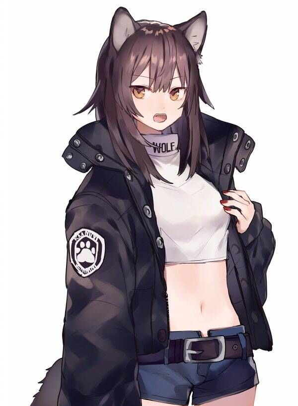 卡通绘画,服饰超好看的猫系少女插画,喜欢第七张