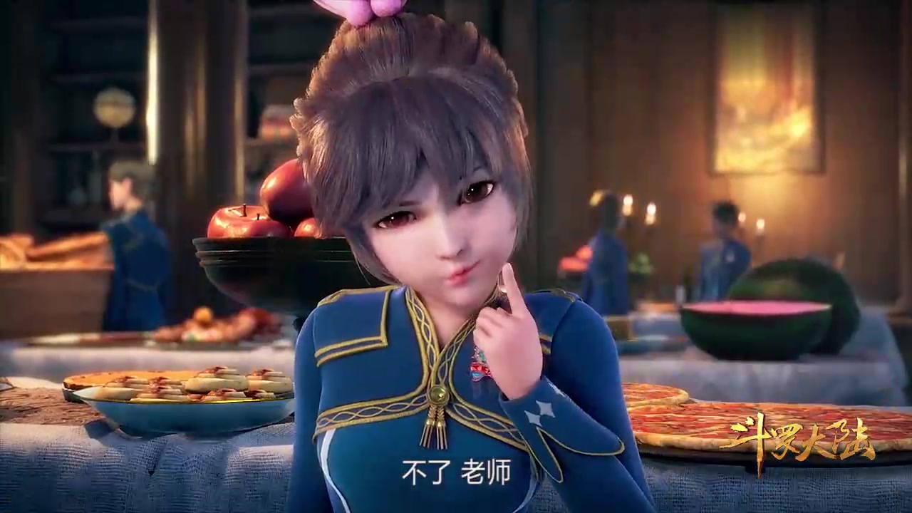 动漫图片:王圣肆意评价唐三的师傅,唐三生气警告王圣