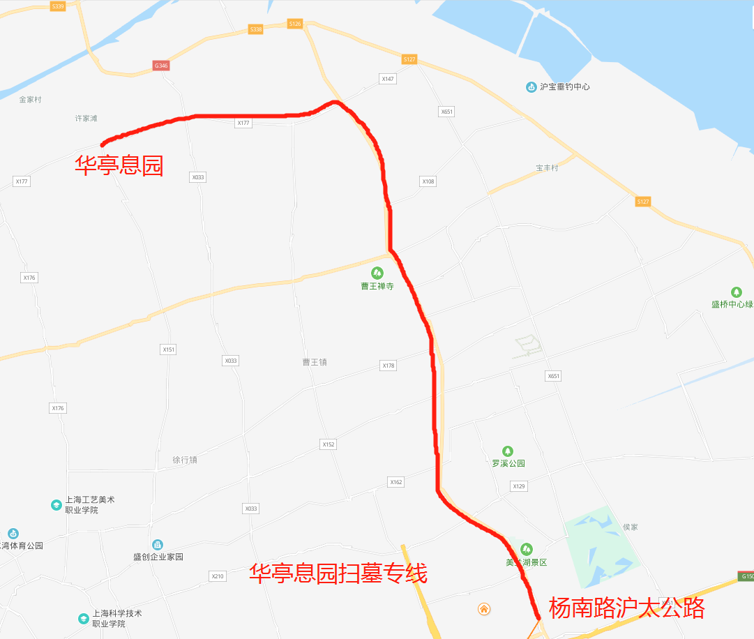 上海松鹤墓园地图图片