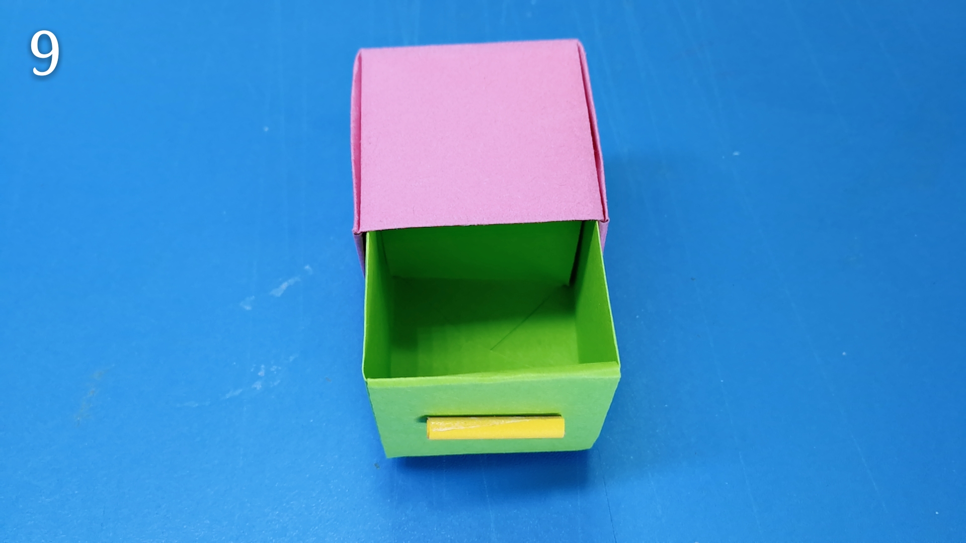 纸盒抽屉儿童手工图片