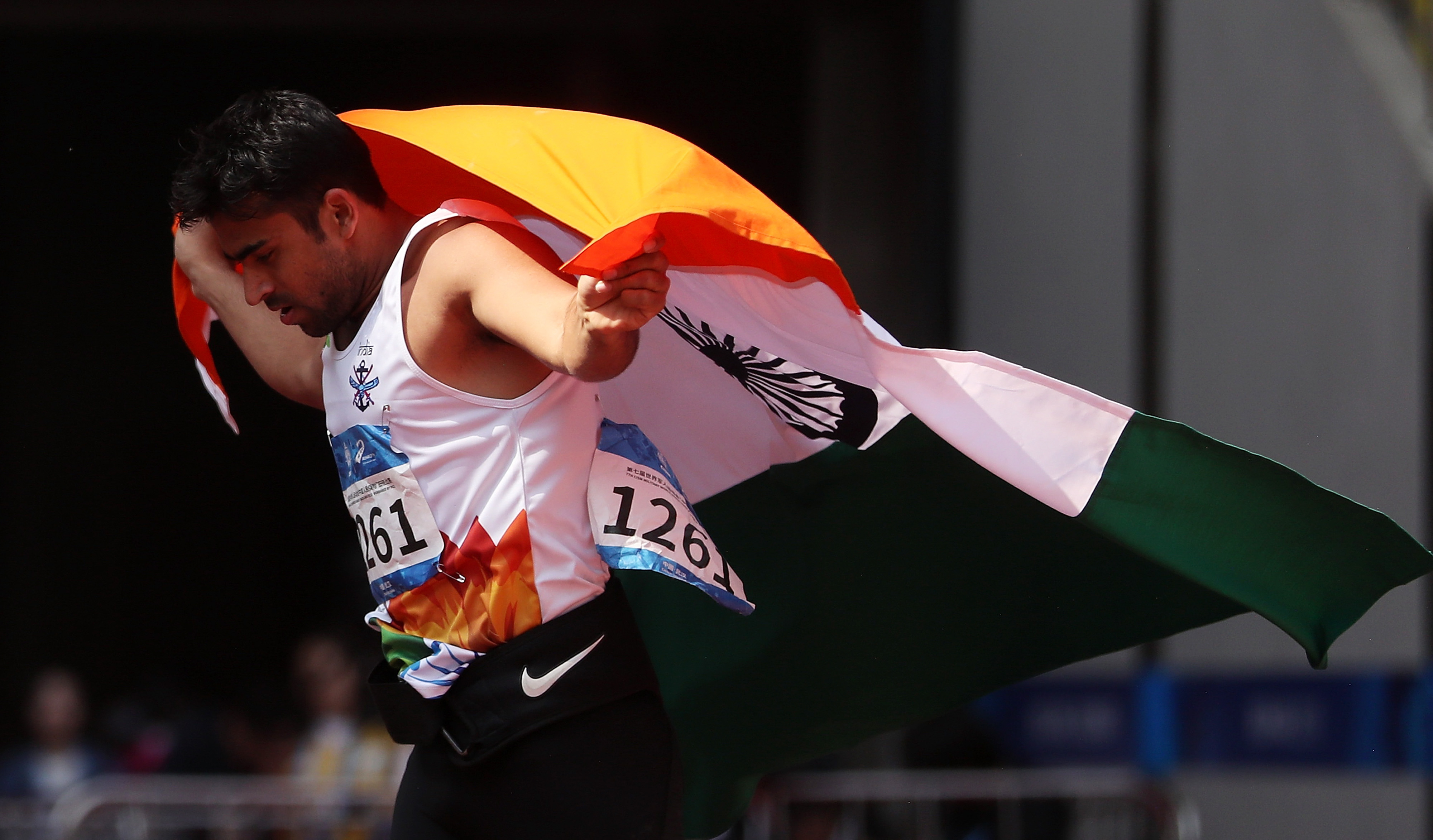 田径——印度选手希夫帕尔获男子标枪金牌