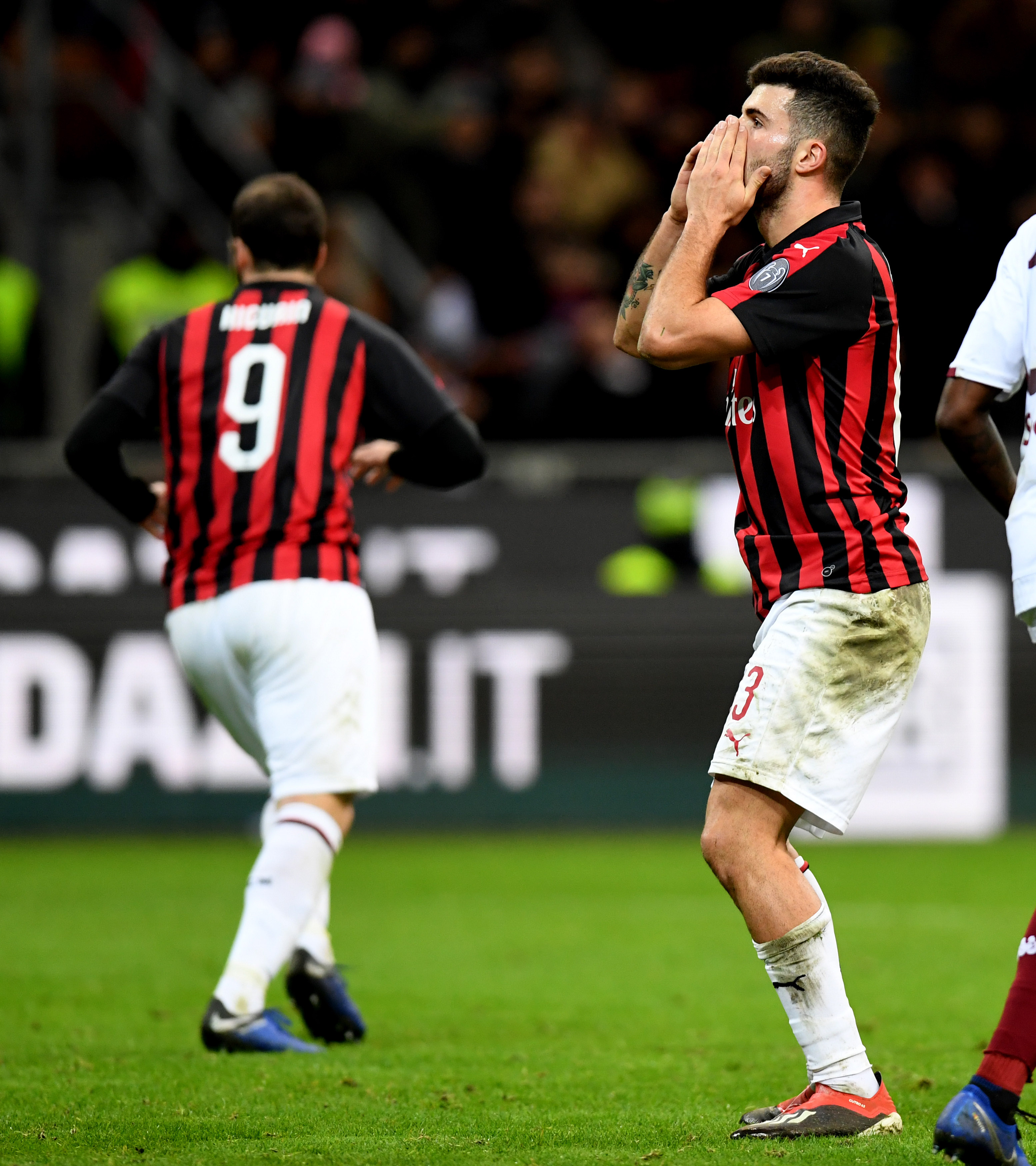 足球——意甲:ac米兰平都灵