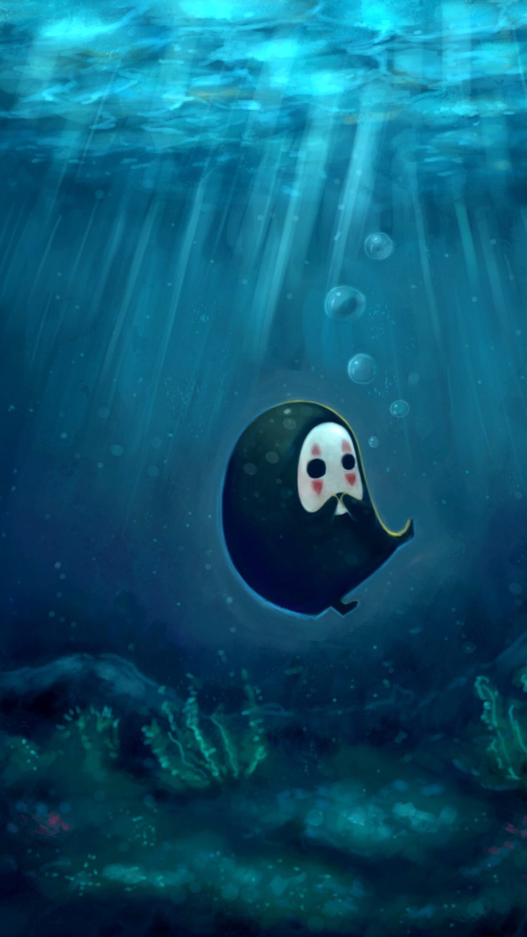 宫崎骏经典动漫千与千寻之无脸男的世界