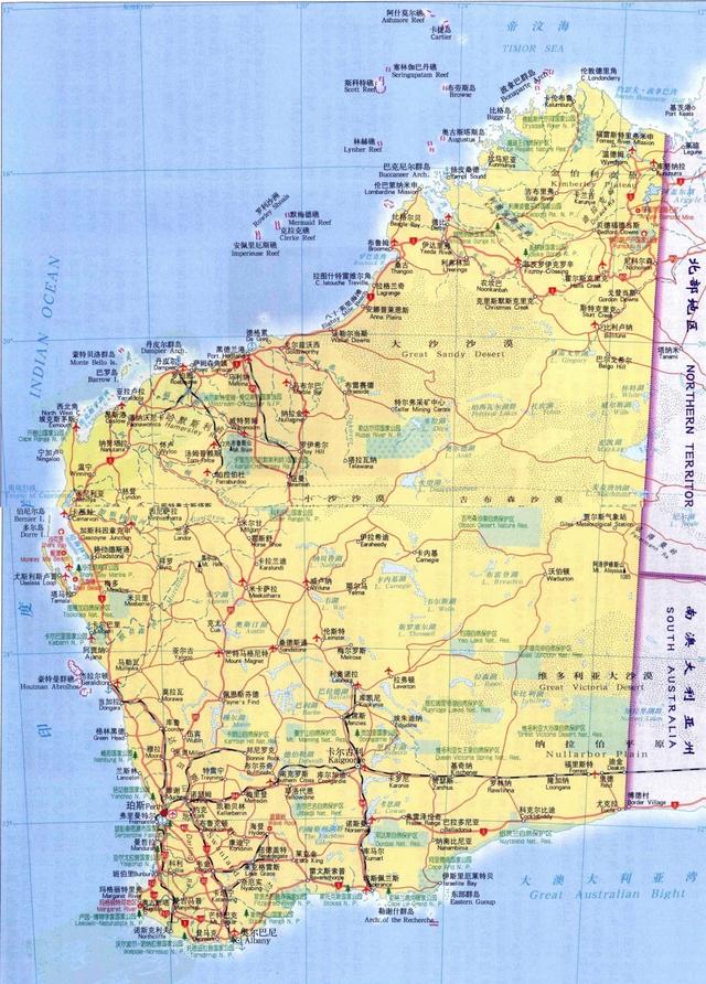 占澳大利亚国土面积约三分之一的"西澳大利亚州",曾希望能独立