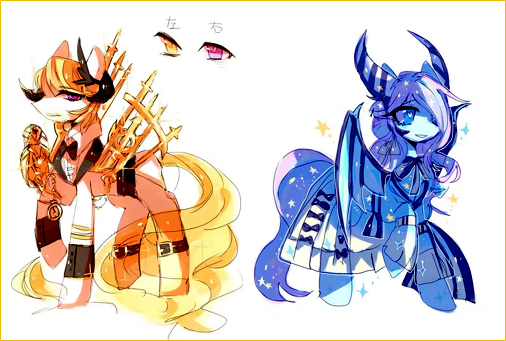 小马宝莉:小马驹长大成人的样子,小蝶和苹果嘉儿变为瑜伽健美师