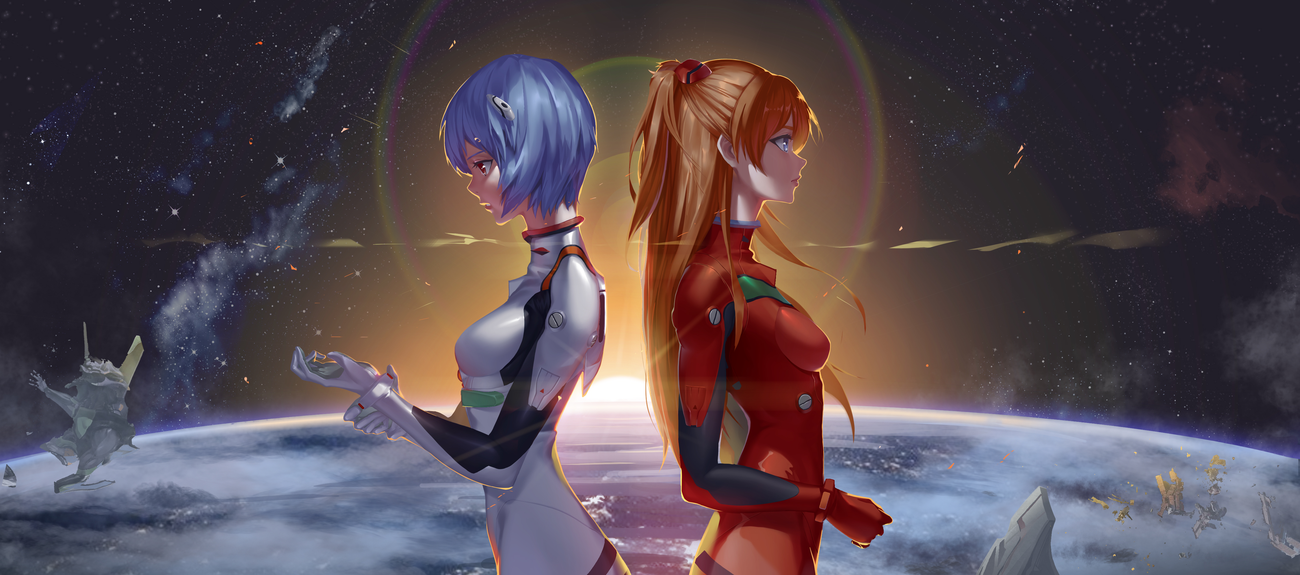 新世纪福音战士:如同无情的天使,少年,去创造神话吧