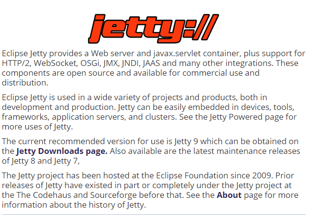 jetty 9.4.14修复了servlet监听器错误,hibernate支持jdk 11