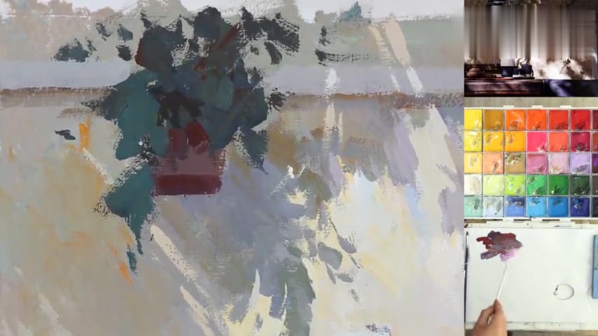 传统绘画-学习用水粉画静物