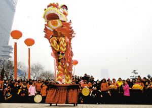 宁海舞狮图片