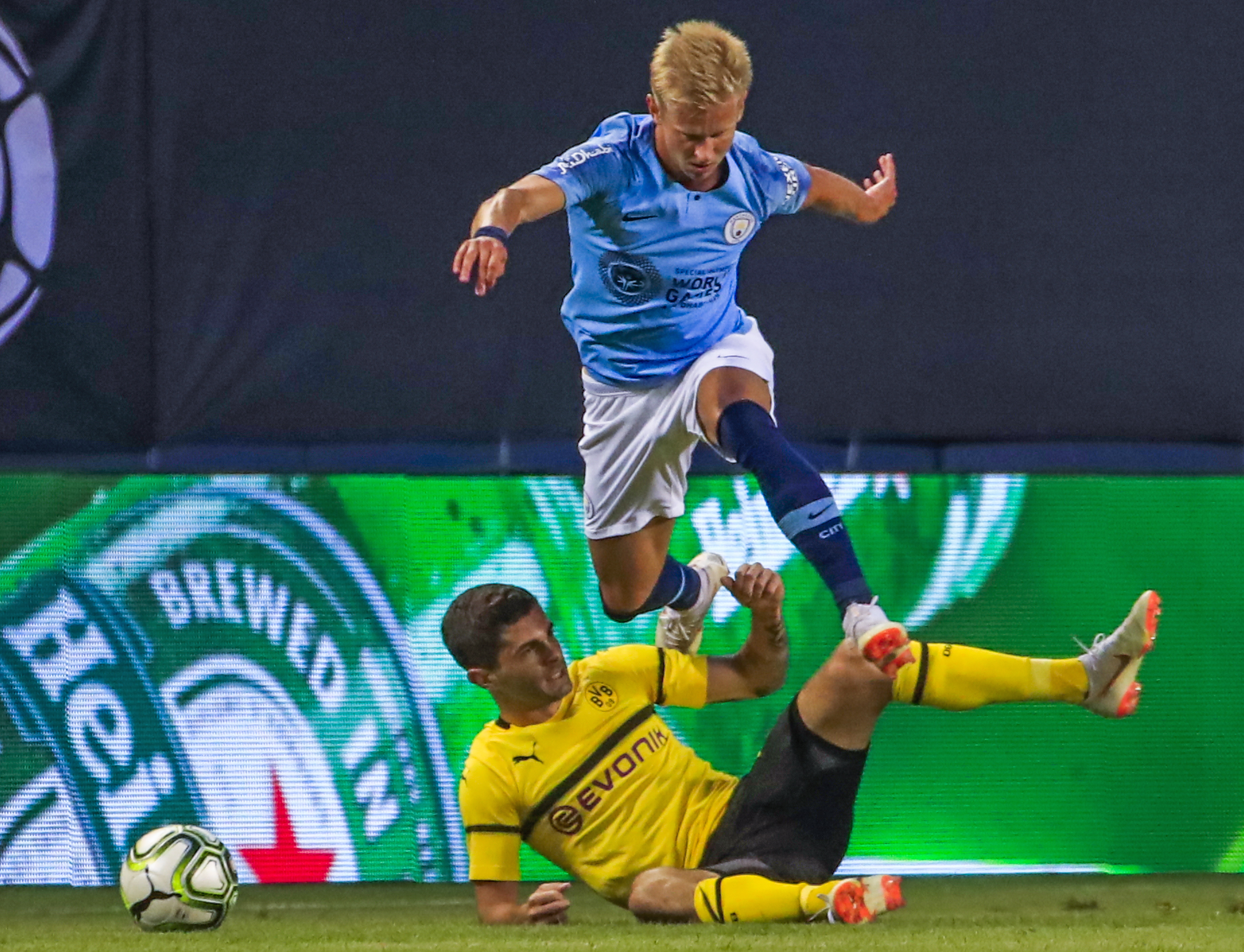 足球——国际冠军杯:多特蒙德胜曼城(2)