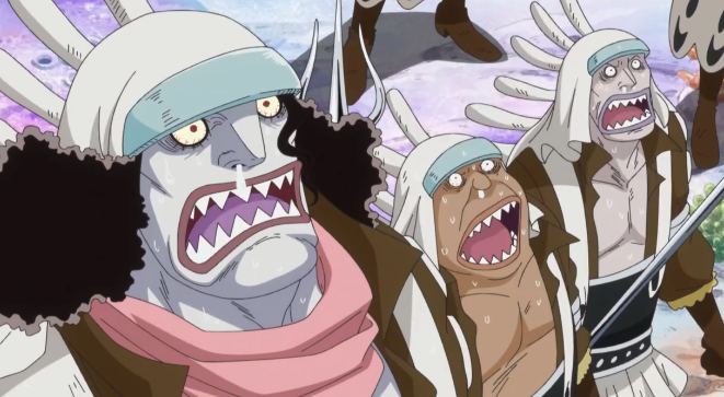 海贼王:当鱼人公主第一次展现古代兵器的力量,场面令人震撼!