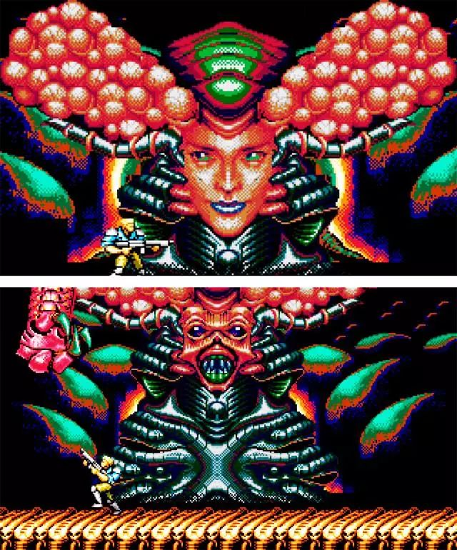 经典md游戏《魂斗罗》那些能让玩家产生恐惧的异形boss们