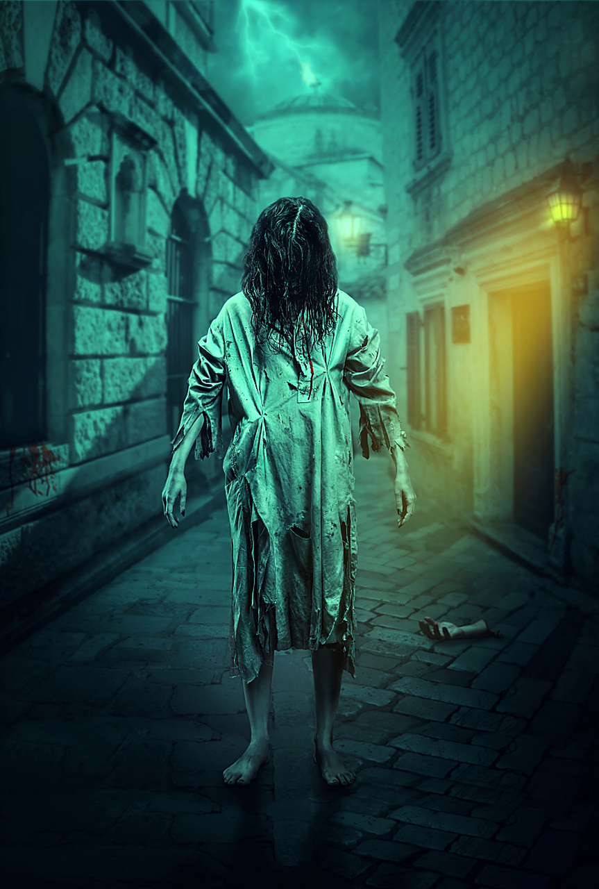 每到夜晚,那片古宅就会传出一阵阵恐怖的声音,让人毛骨悚然