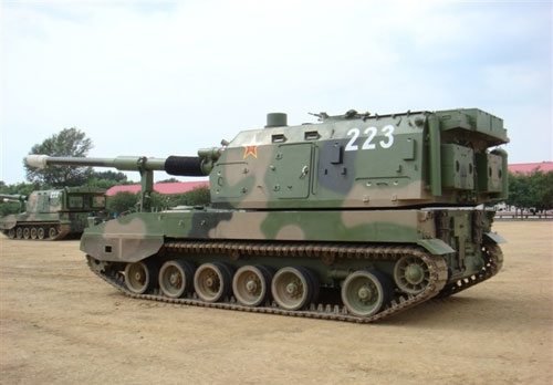 中国plz-45型自行火炮在两伊战争中战绩突出,美这俩盟友大量购买