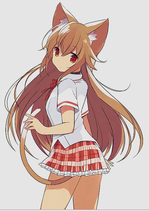 猫女孩(catgirl)是dc漫画的一个角色,一组猫女孩照片欣赏.