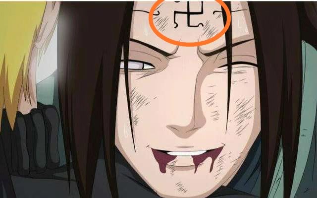 火影:宁次额头笼中鸟竟变纳粹旗?错了!是佛教中的这个意思!