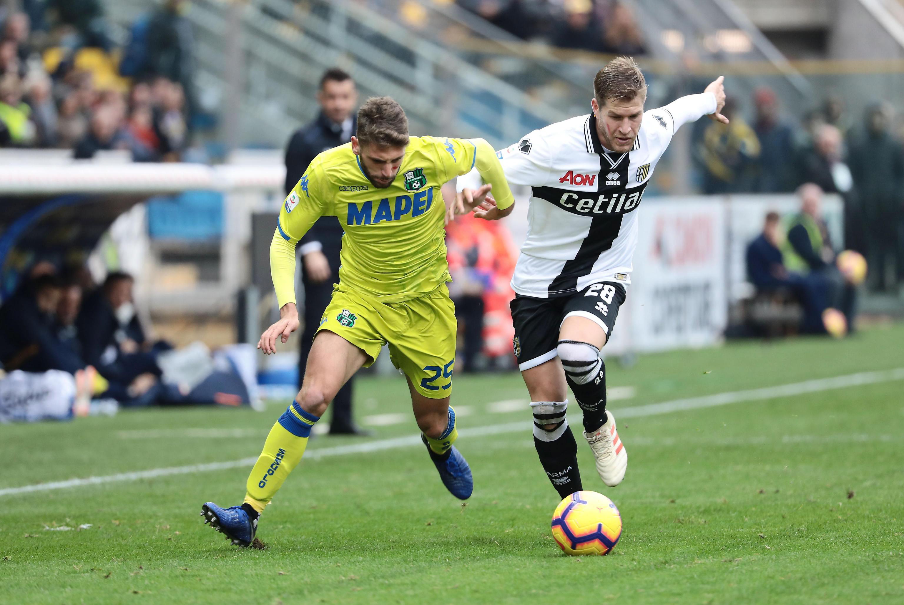 足球——意甲联赛:帕尔马胜萨索洛