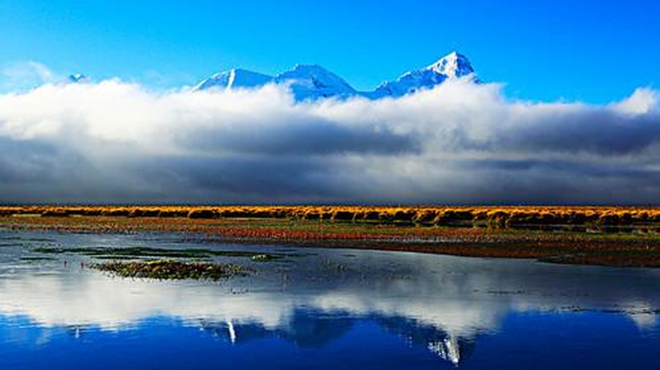 #万物皆可云##云游全世界#林芝地区措木及日湖水利风景区:措木及日湖