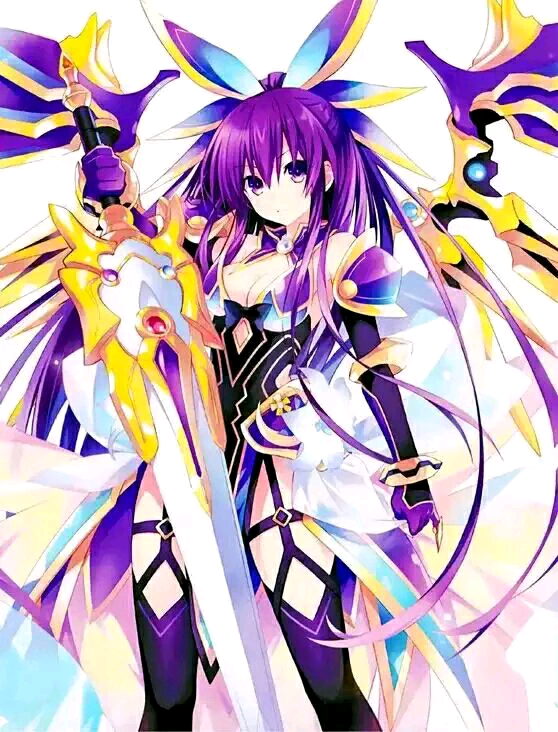 十香的4套灵装,前3套已在动漫出现,第4套融合灵装出自小说20卷