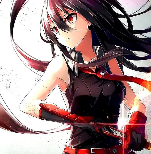 更衣小夜,出自《blood-c》. 转载自百家号作者:梦幻的追求者