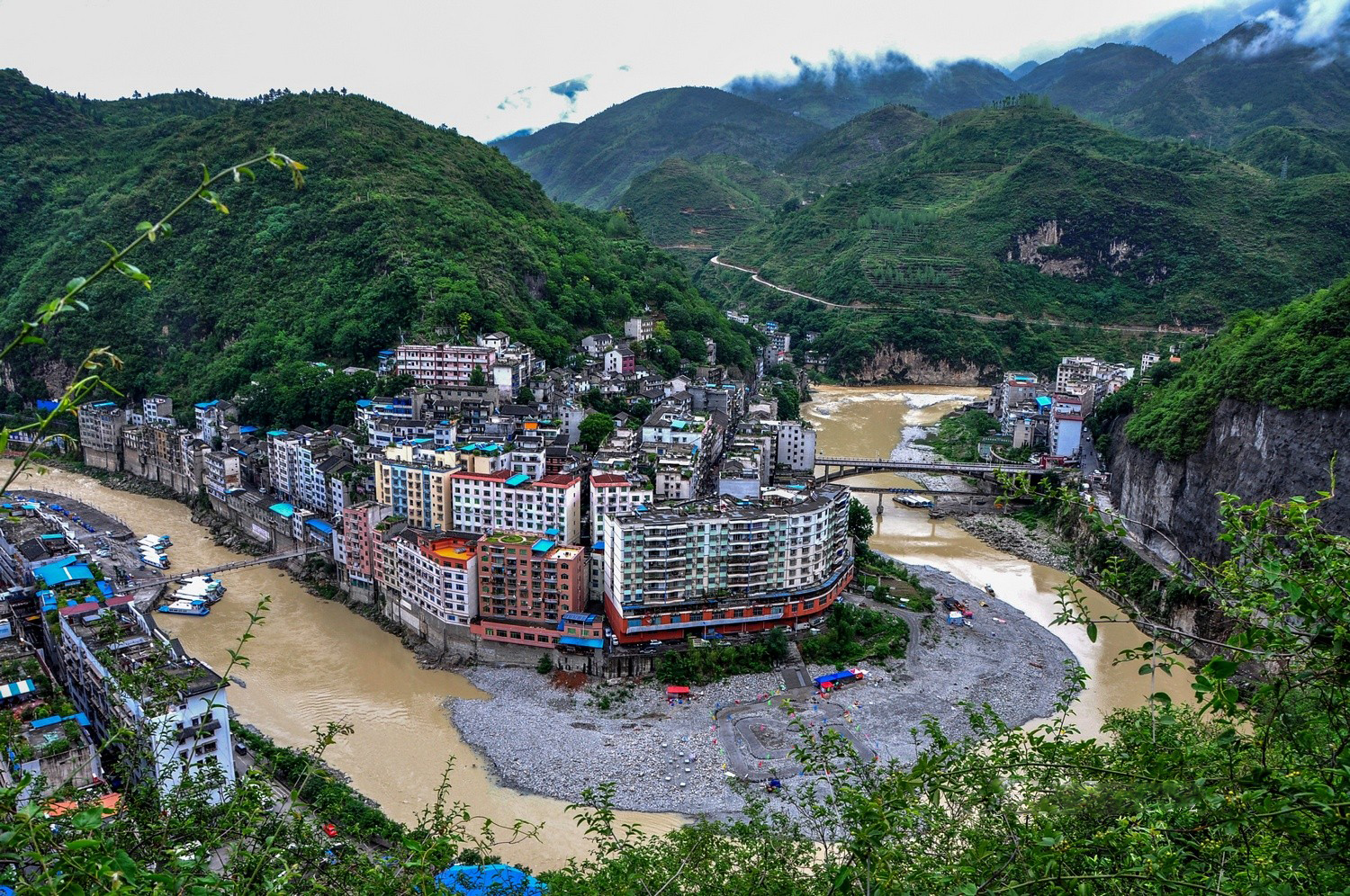 巫溪县城风景实拍