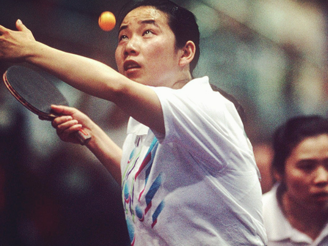 乒乓球运动员乔红,帮助王楠取得金牌,五十岁大龄才结婚
