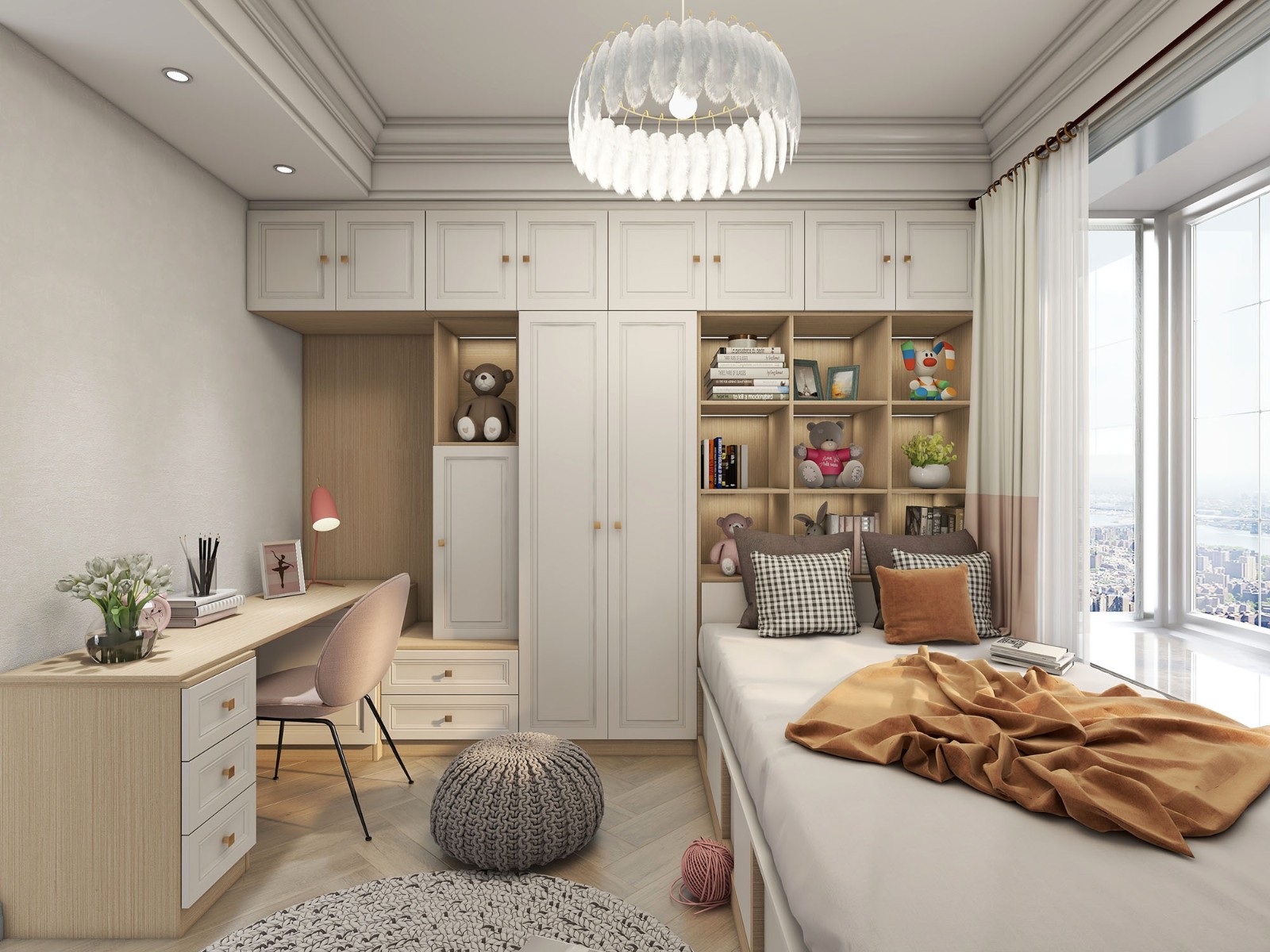 「学生安全教育日」儿童房装修设计,送给孩子最好的礼物莫过于它