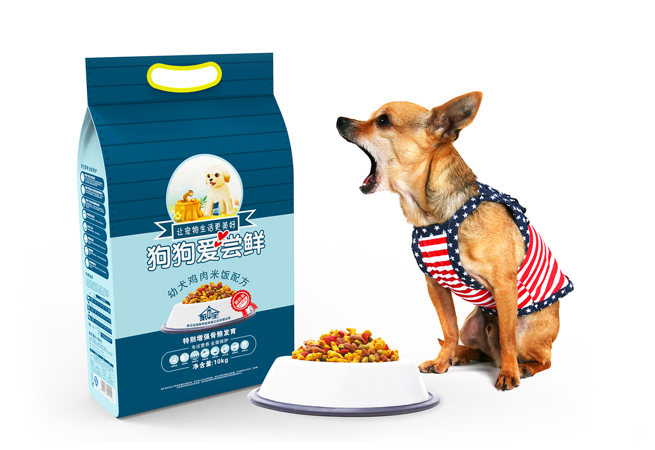 铲屎官不满吃七夕狗粮,给狗子准备真狗粮礼包,狗:想天天过七夕