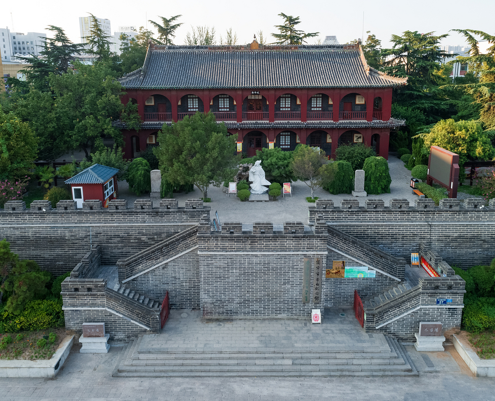 早秋漫游指南# 太白楼位于中国安徽省马鞍山市,是一座历史悠久,文化