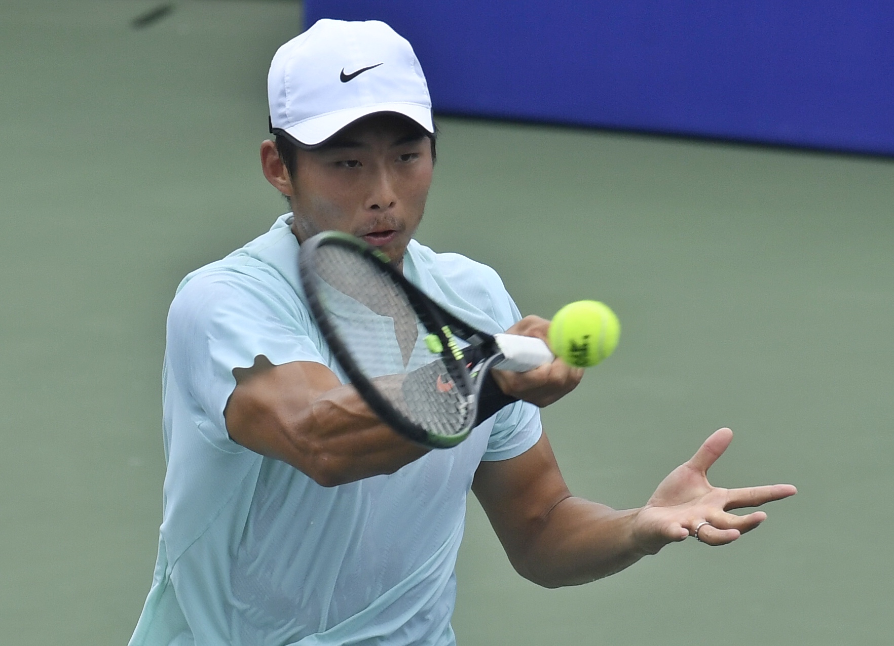 网球——成都国际挑战赛:中国选手张择晋级四强(3)