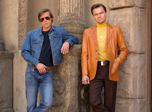 24年前皮特与莱昂纳多合体旧照,真是"颜值巅峰"呀