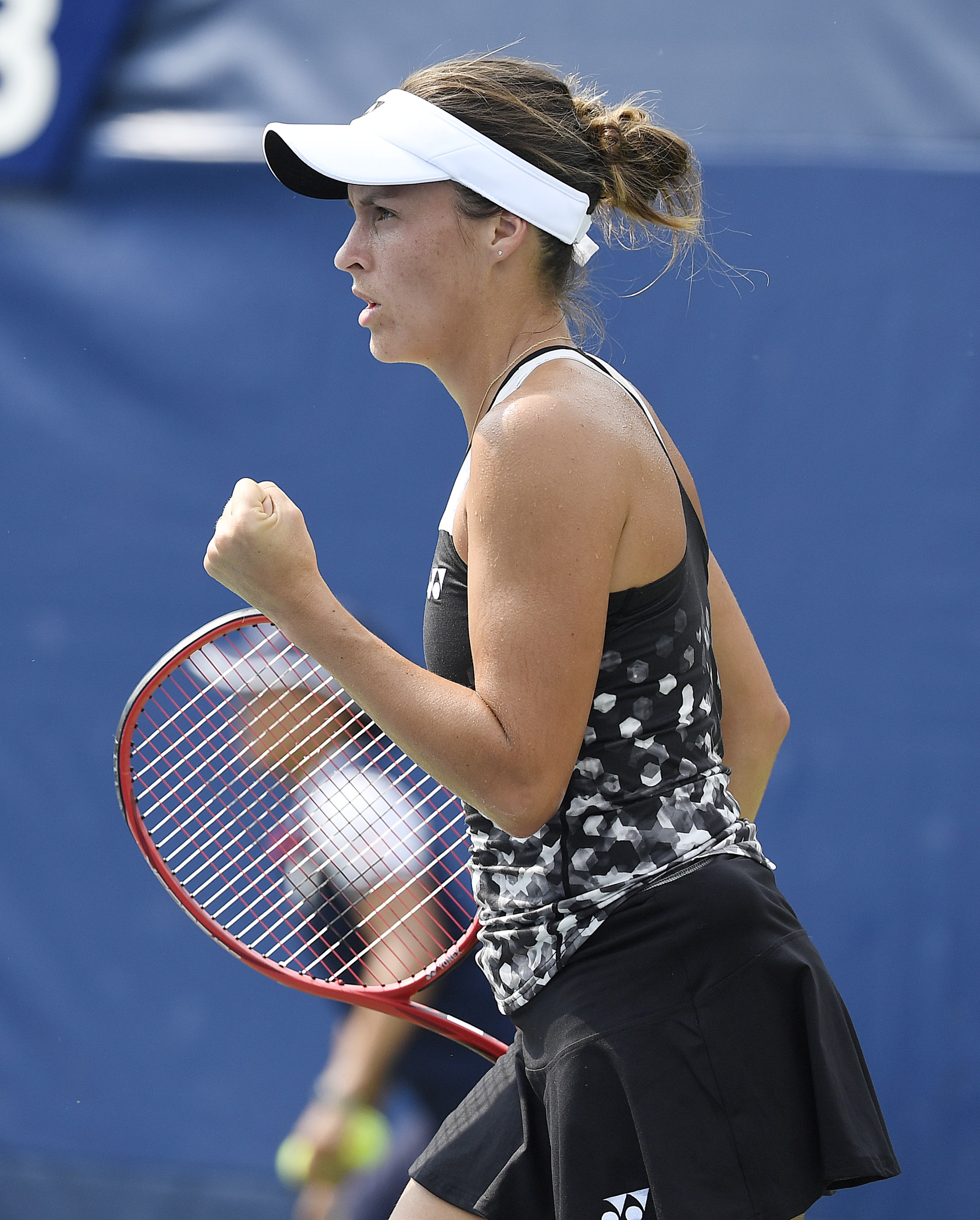 网球——美网:拉德万斯卡出局(4)