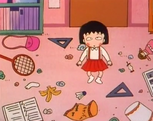 樱桃小丸子:小丸子的房间竟乱成这样,老妈简直忍无可忍了