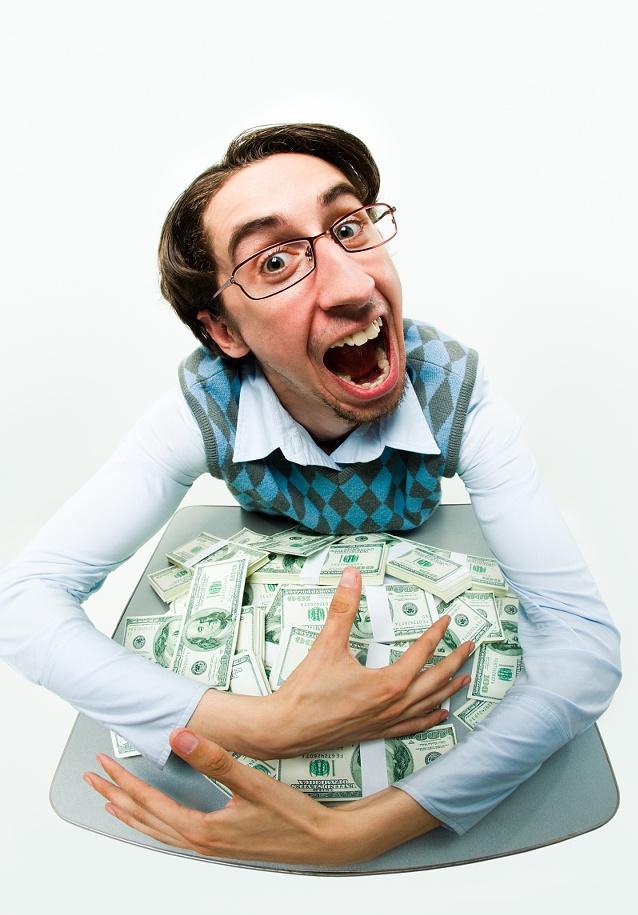 内心的贪婪一旦过度能把一个人毁掉