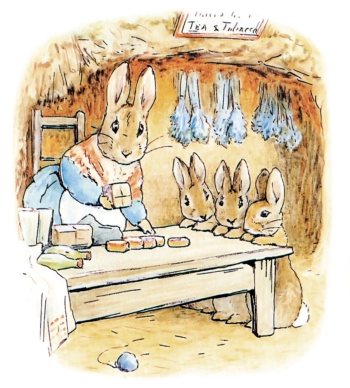 最美插画:你还记得彼得兔吗?它就像童年时的你一样淘气又可爱