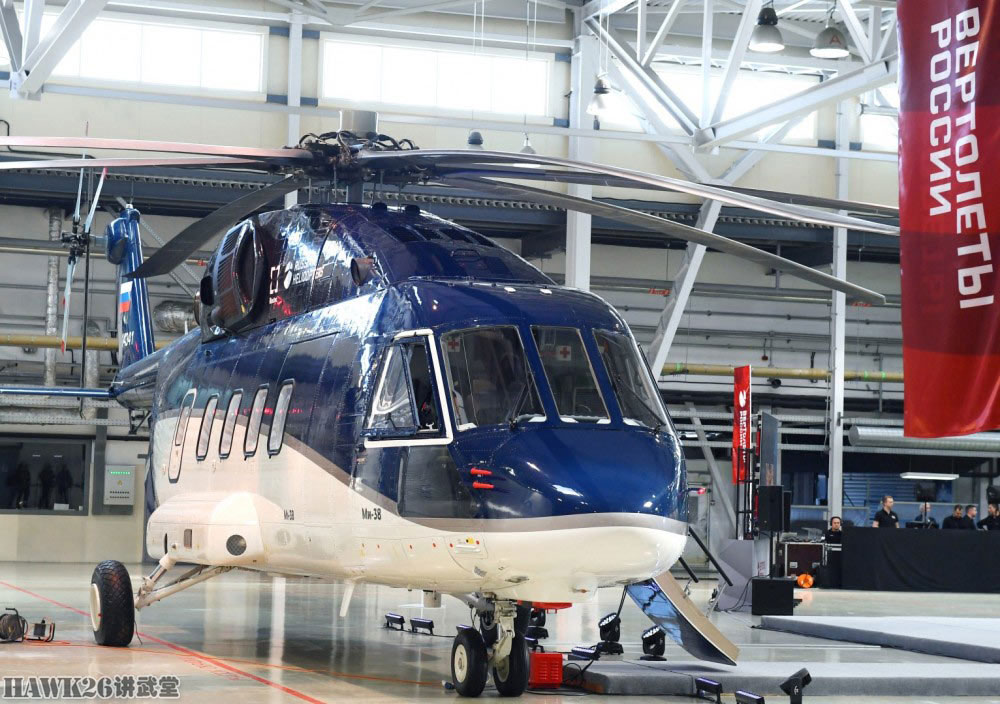 首架米-38民用型直升机交付 vip豪华座舱 成为鞑靼斯坦总统座机