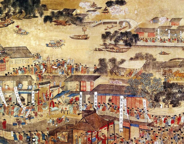 《南都繁会图》:和明代南京人一起看广告