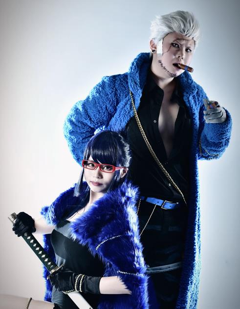 斯摩格.海贼王cos,网友:青雉,要不你跟罗退群?就你俩画风不一样!