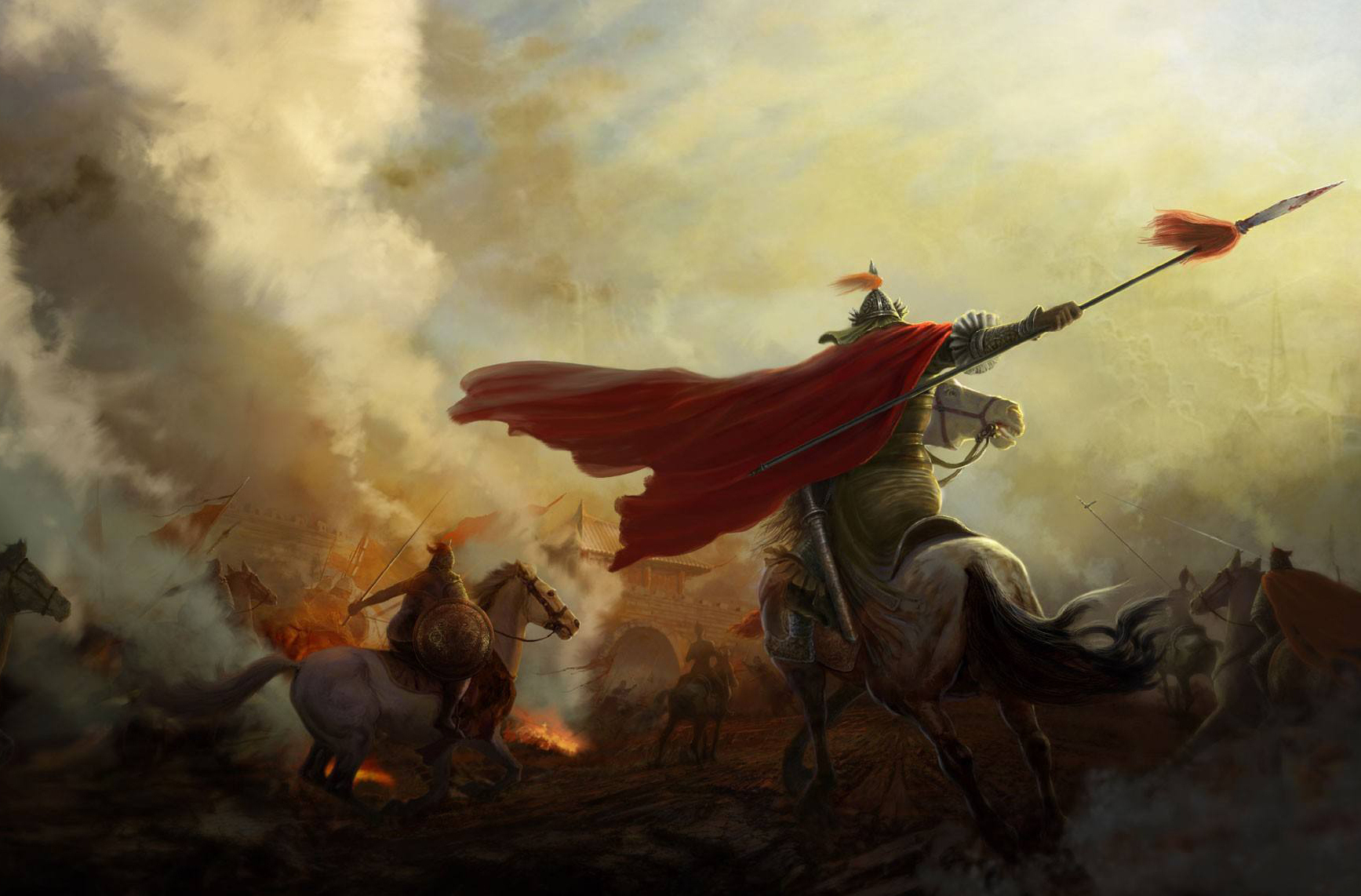 楚汉相争,项羽兵败刎乌江