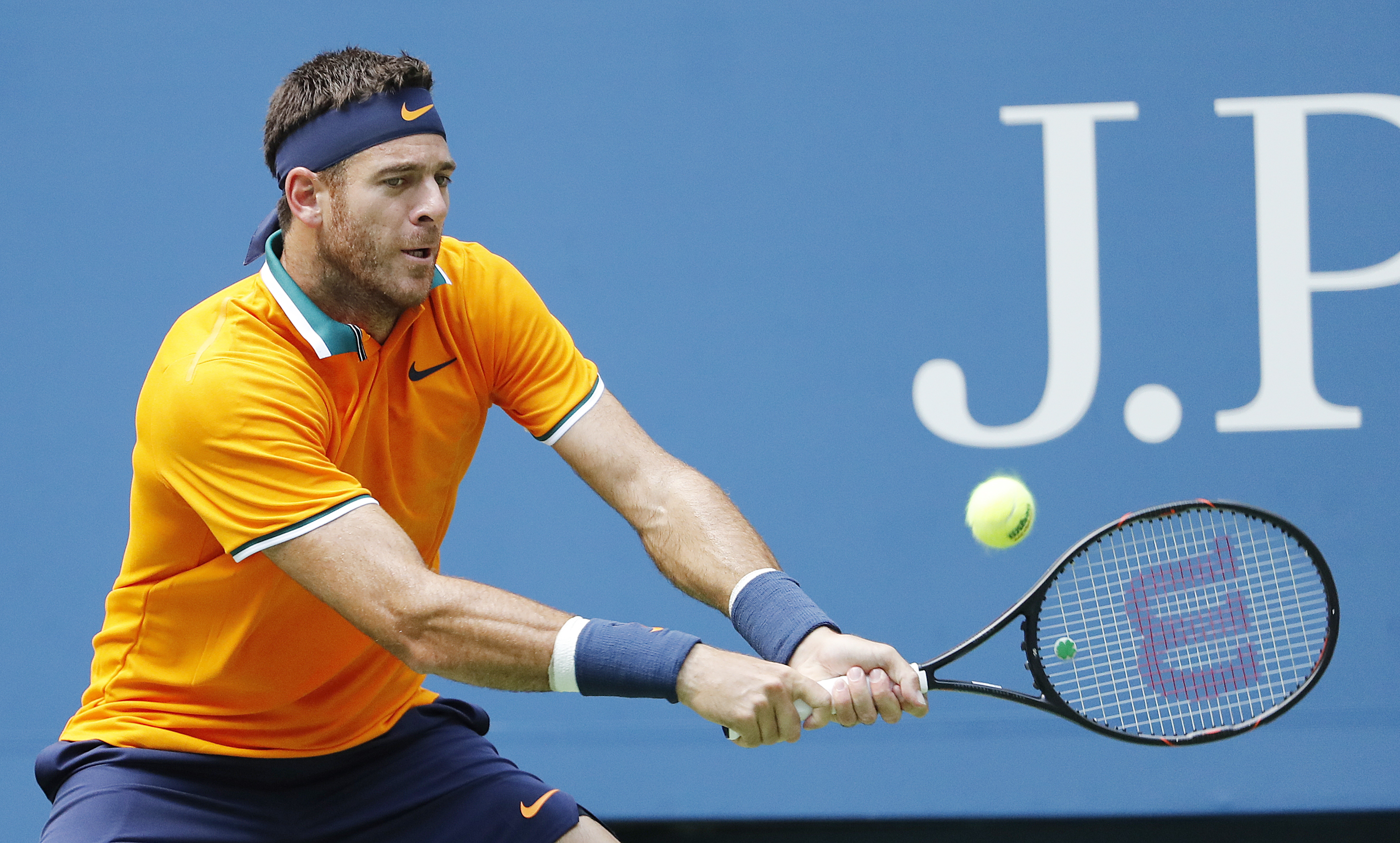 网球——美网:德尔波特罗晋级半决赛